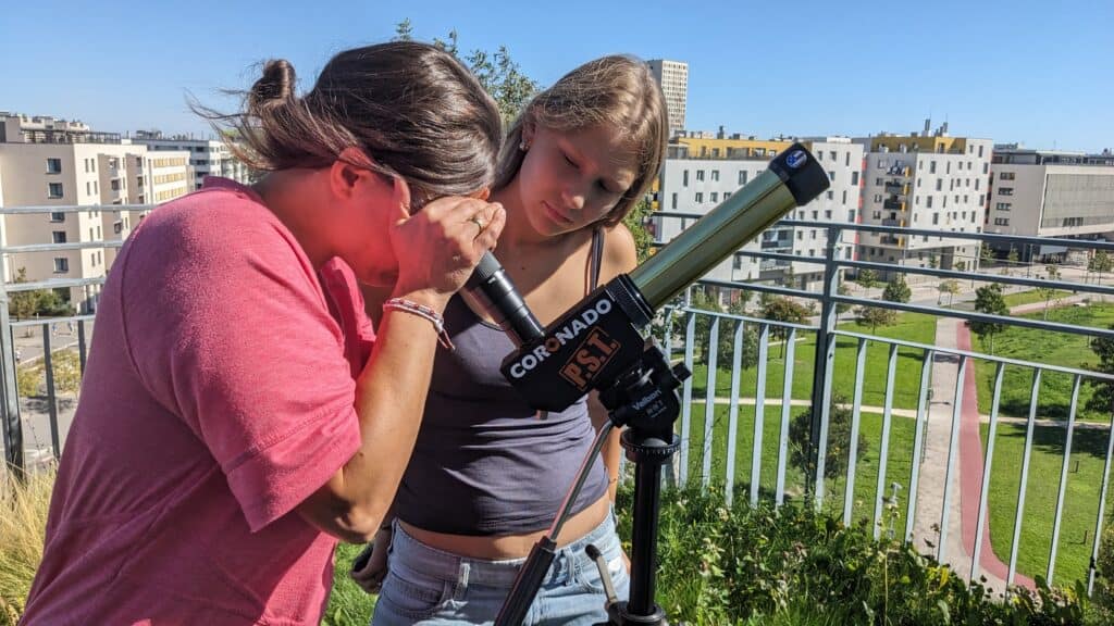 sonnenteleskop planetenwanderung teaminprogress teambuilding teamevent (1)